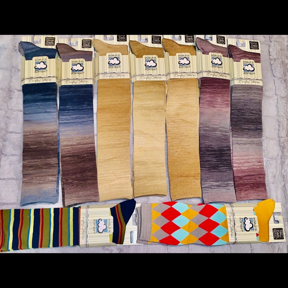 NWT Ladies 9 piece bundle of Worlds softest socks